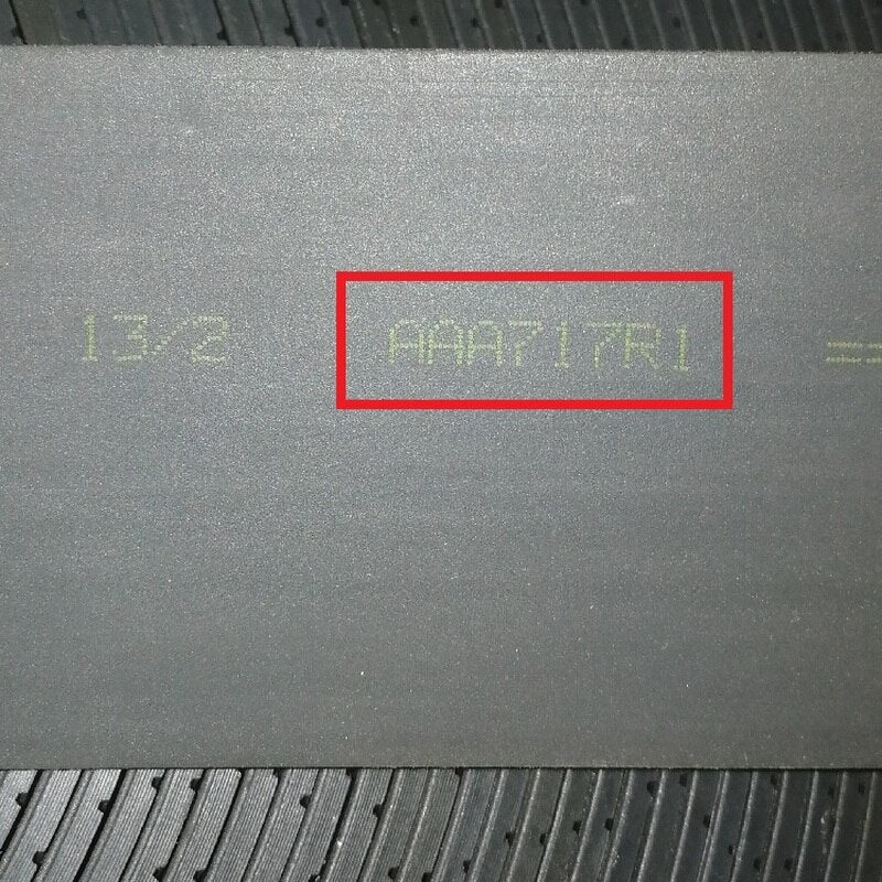 Correia de aço de tração AAA717X1/W1/R1 