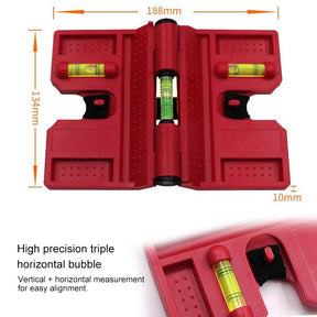 Foldable Cylinder Magnetic Level High-Precision Pipeline Parts