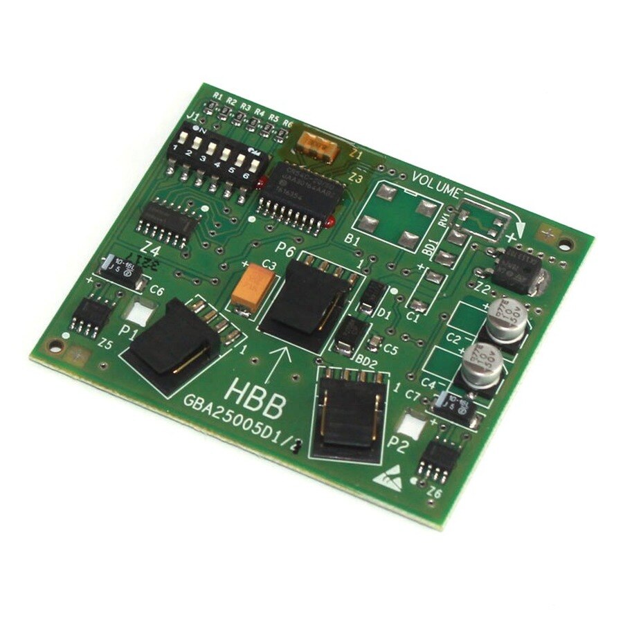 Placa de instruções GBA25005D1 HBB GBA25005D2 