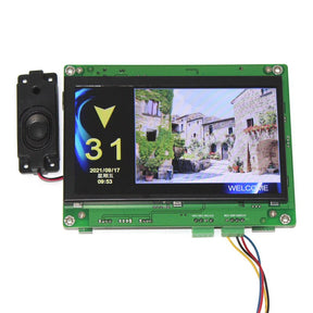 LCD para carro MP070A-T2 Monarch de 7 polegadas 