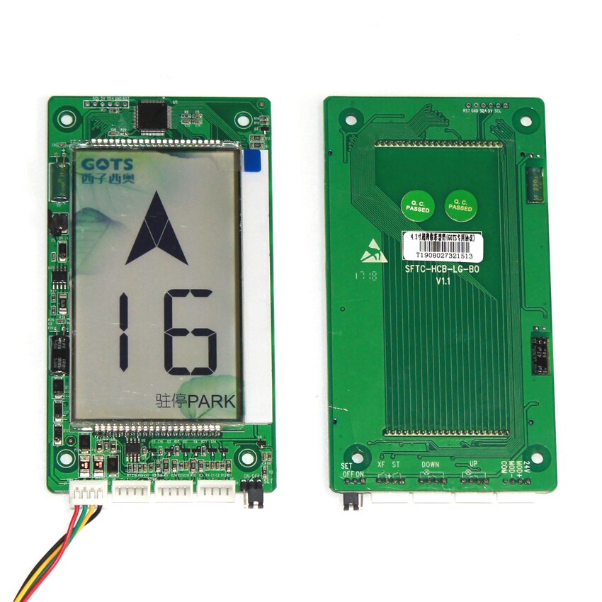 Placa de exibição LCD SFTC-HCB-LG-BO 