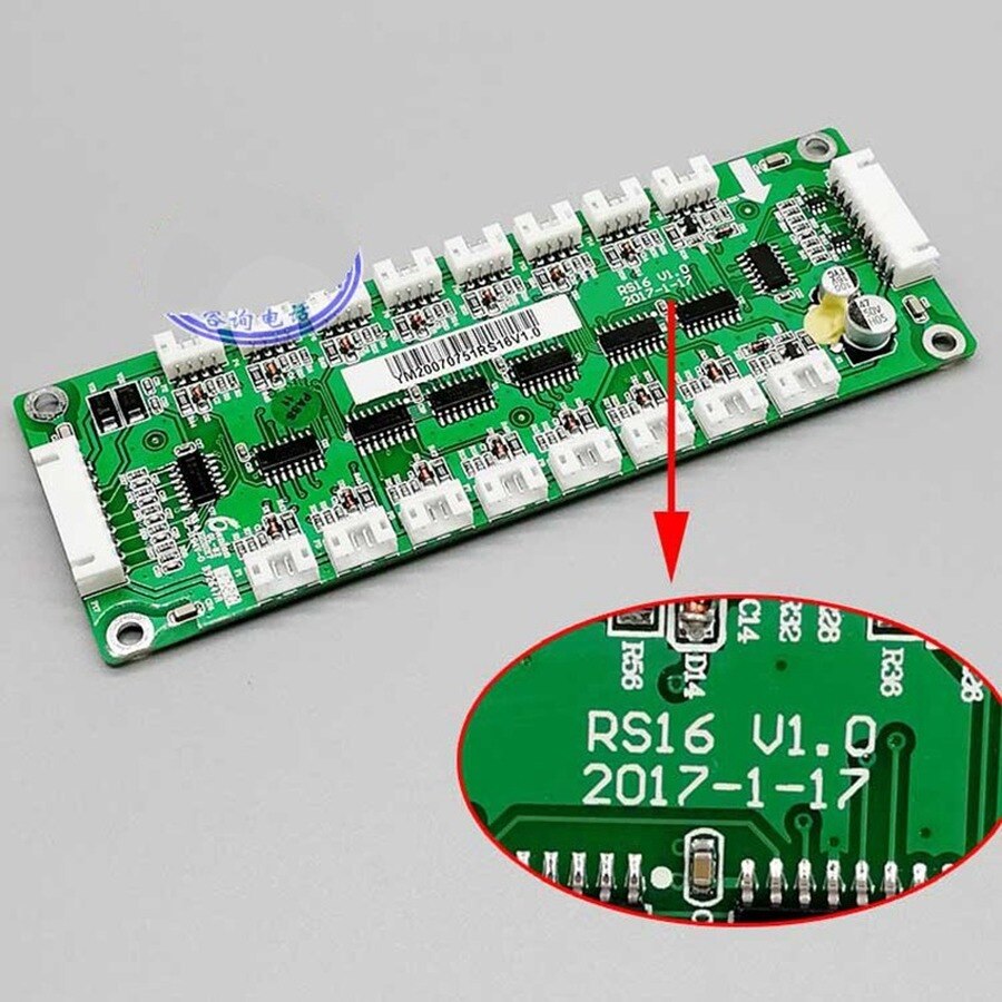 RS16 V1.0 Кнопочная панель Лифт Автомобильная коммуникационная плата 