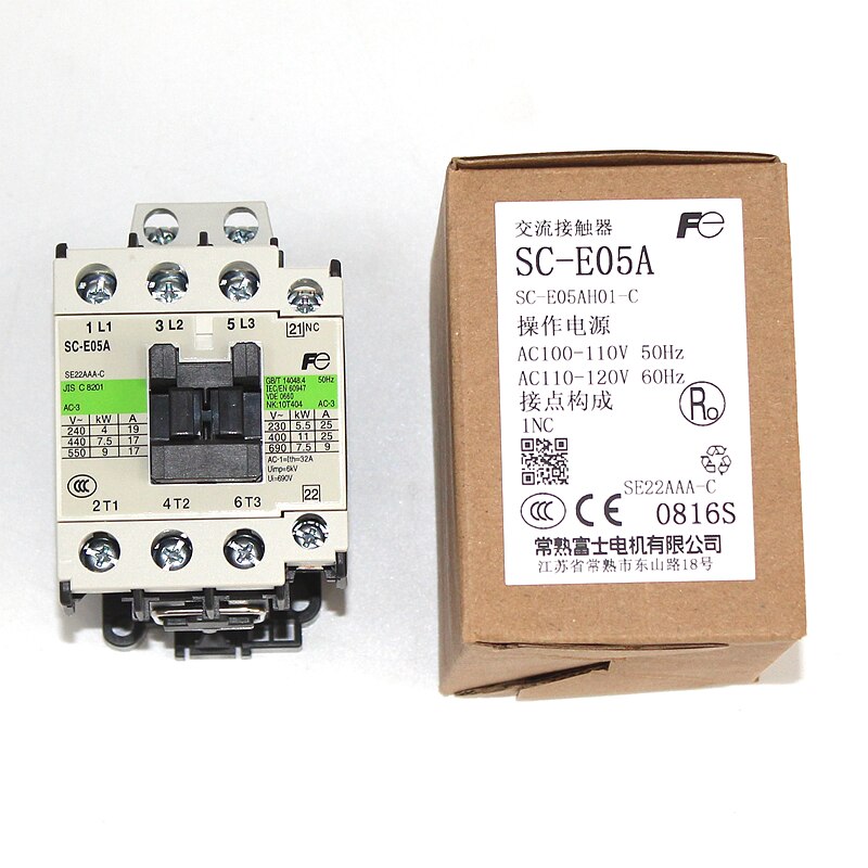 Contator SC-E02A 