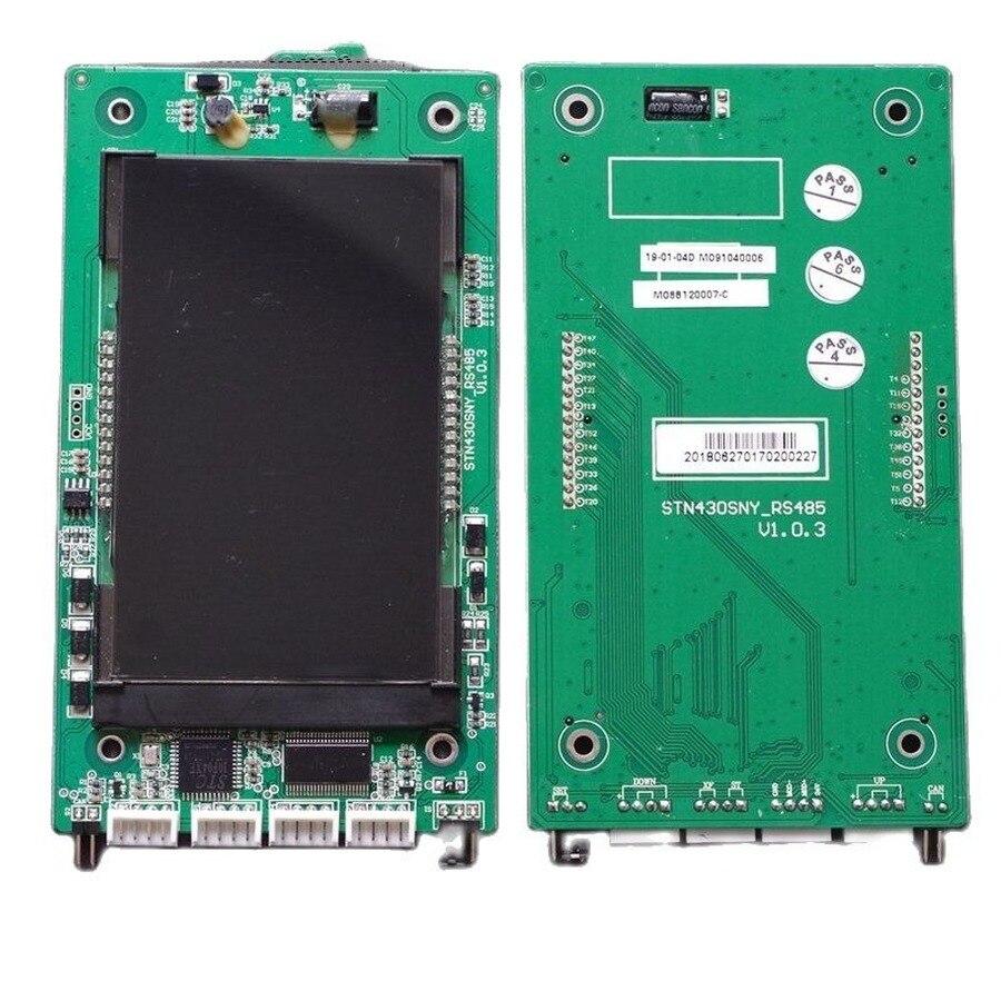 Display LCD da placa de exibição de chamadas de saída do elevador STN430SNY-RS485 