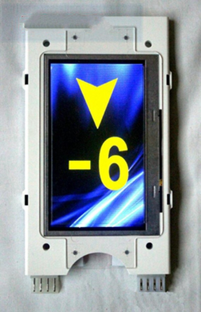 Placa impressa com display LCD de 4,3 polegadas 