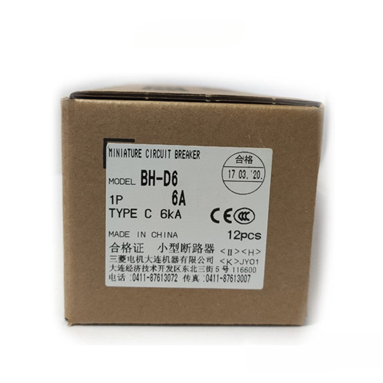 Miniature circuit breaker BH-D6 1P C/BH-D6 1P D (0.5A -20A)