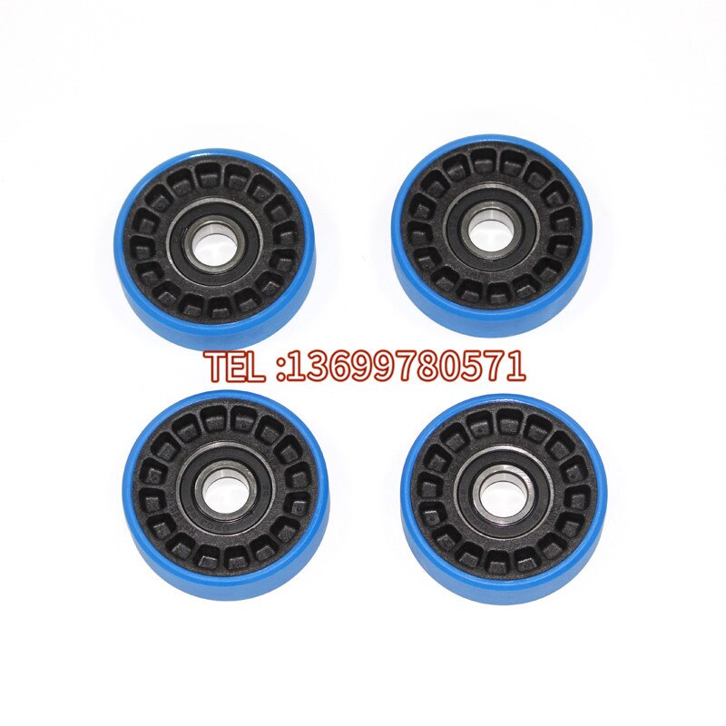 3pcs HA290E1 Elevator Step Wheel 76*22*6203RS