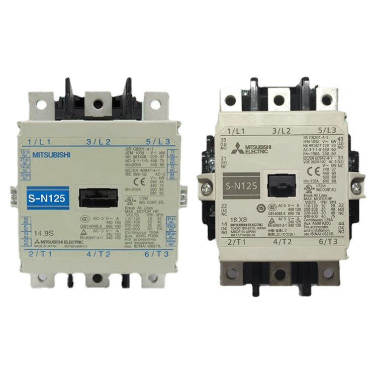 Contactor S-N125 AC200V AC400V AC100V Reversible S-2XN125