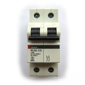 Small circuit breaker BH-D6 2P C 0.5A -16A D type 0.5A -16A