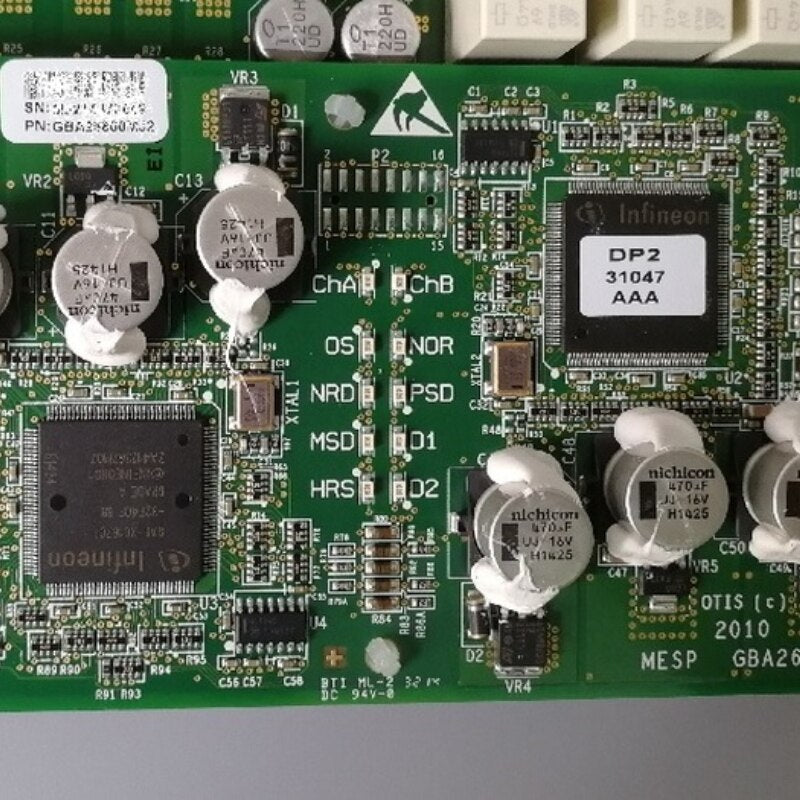 Escalator Safety Circuit Board  MESB GBA26800MJ1 GBA26800MF3