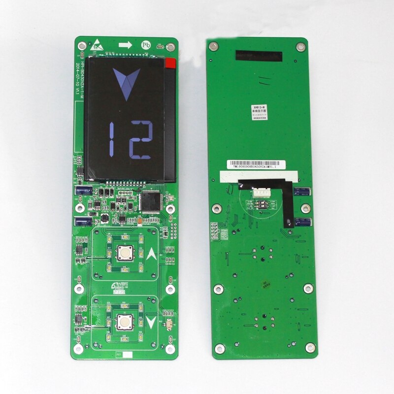 Placa de exibição de chamadas de saída LCD do elevador HPI-B0430VZA-1-M 