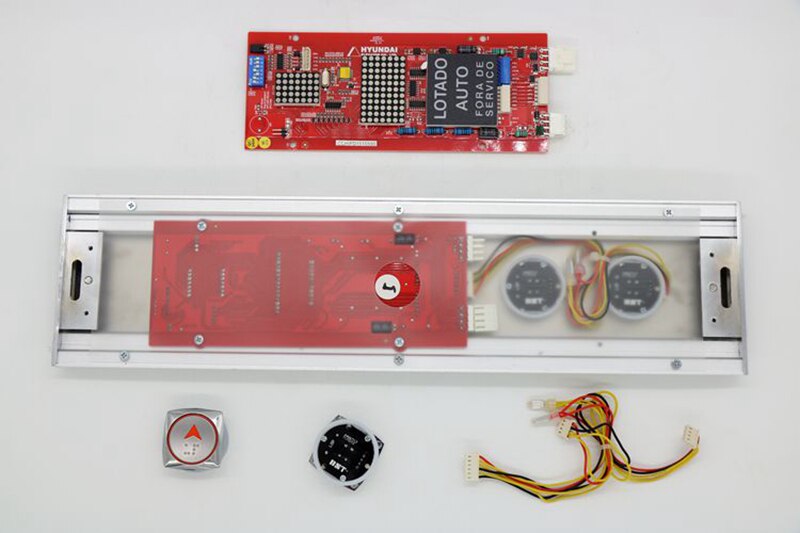 Painel de exibição de chamadas de saída do elevador HIPD-CAN V3.2 Plástico 