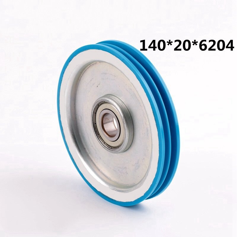 Elevator Door Parts Hanging Wheel Double Groove 140*20*6204