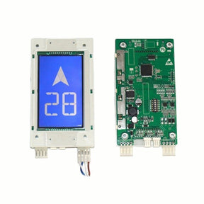 LMBS430  4.3 Inch Outbound Call Display Board STN430 White On Blue Background