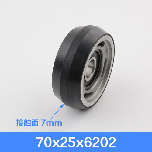 Elevator guide shoe wheel 70*25*6202 90*30*6202