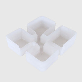 Bottom pit oil collection box Square round oil box