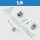 Elevator triangular lock hall door lock assembly