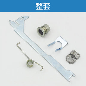 Elevator triangular lock hall door lock assembly