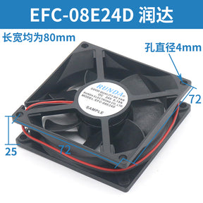 Инверторный вентилятор шкафа управления EFC-08E24D DS08025B24U 