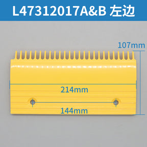 Escalator comb plate L47312017 L57312013A L47312018A