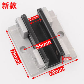 Auxiliary rail guide shoe lining 80*16 car sliding guide shoe