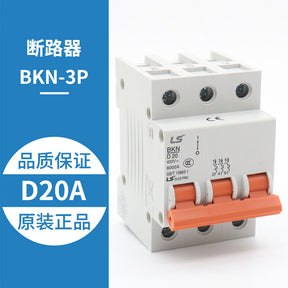 Small circuit breaker BKN1P 2P 3P C 2 3 4 6 10 D 16 20 25 32 A