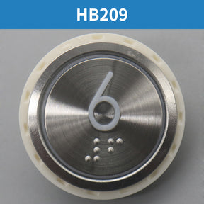 Stainless Steel Round Button HB209YT HB210 A4N56048