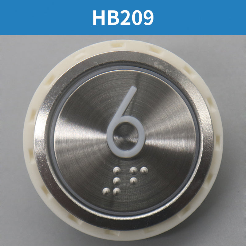 Stainless Steel Round Button HB209YT HB210 A4N56048