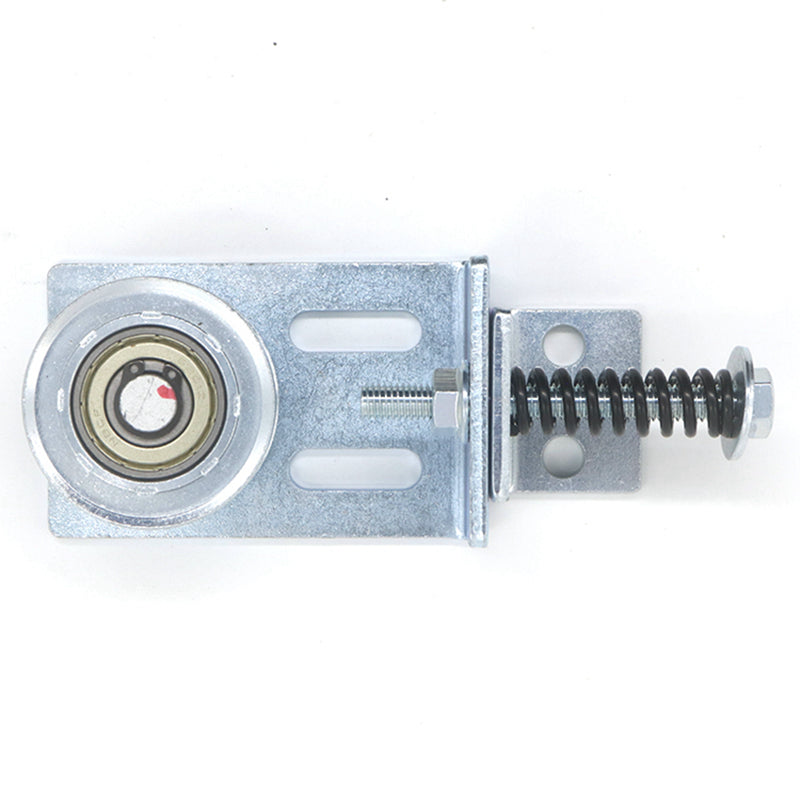 Elevator car door motor pulley