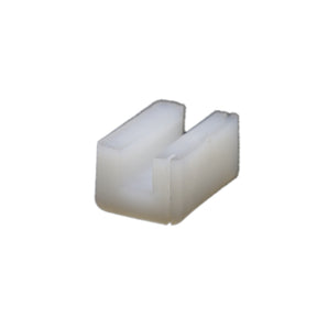 Small elevator door slider white nylon block width 21mm elevator accessories