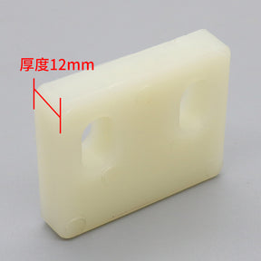 Elevator door slider rubber slider 54*43*12 nylon slider for Mitsubishi freight elevator