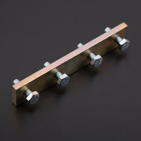 Mitsubishi door slider floor door foot small iron plate gasket installation iron plate reinforcement strong iron bar