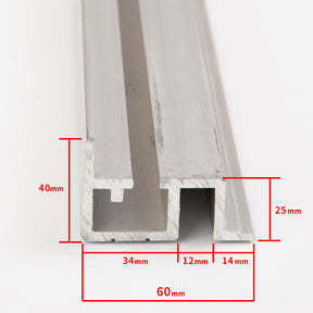 Elevator car door 60mm sill E type