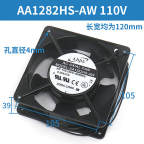 Elevator inverter cooling fan AA1281UB-AW 1282HB HS-AW