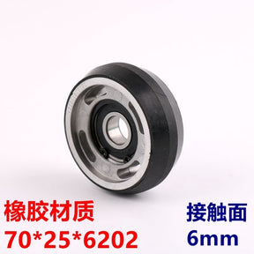 Elevator guide shoe roller 70*25*6202 90*30*6202