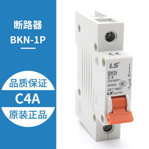 Small circuit breaker BKN1P 2P 3P C 2 3 4 6 10 D 16 20 25 32 A