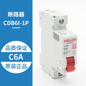 CDB6i 1P 2 3 C4A 6A 10A 63A miniature circuit breaker