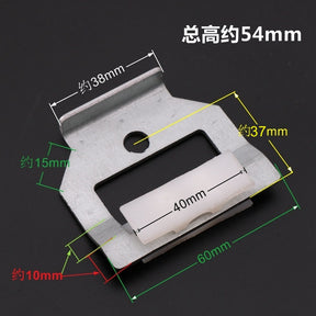 3300AP elevator door slider door guide boot car door slider with iron frame