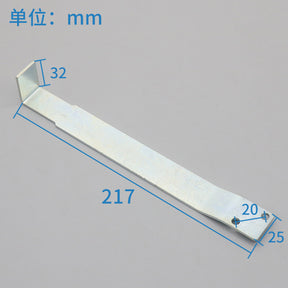 Elevator triangular lock pendulum adjust the ejector rod