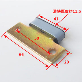 Elevator door slider door foot glue floor door hall door door foot passenger ladder type slider suitable for Toshiba elevator