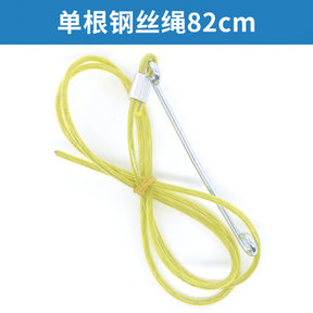 Elevator hall door triangular lock 161 wire rope linkage pull rope