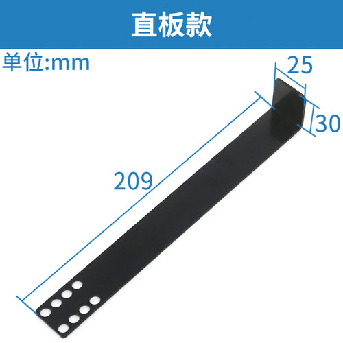 Elevator triangular lock long rod swing rod unlocking rod