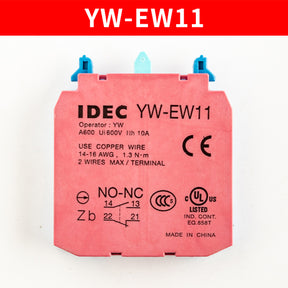 IDEC button contact YW-E01YW-E10