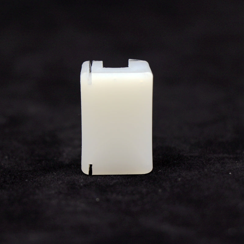 Small elevator door slider white nylon block width 21mm elevator accessories