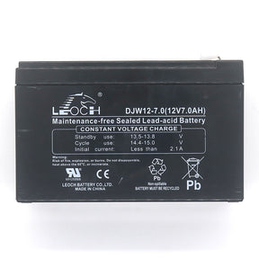 Elevator emergency power battery DJW12-7.0 7.0AH 12V