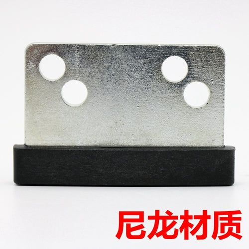 Mitsubishi door slider floor door foot small iron plate gasket installation iron plate reinforcement strong iron bar