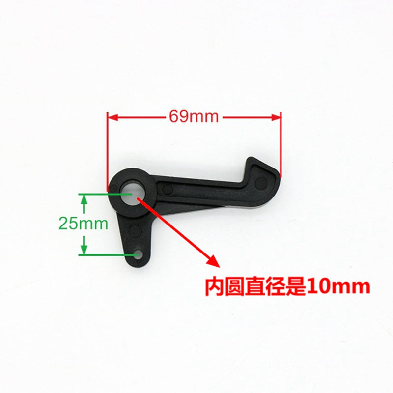 Door knife door machine fixed hook car door lock device