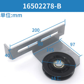 Polia do motor da porta do elevador 16508792-A roda acionada 16502278 