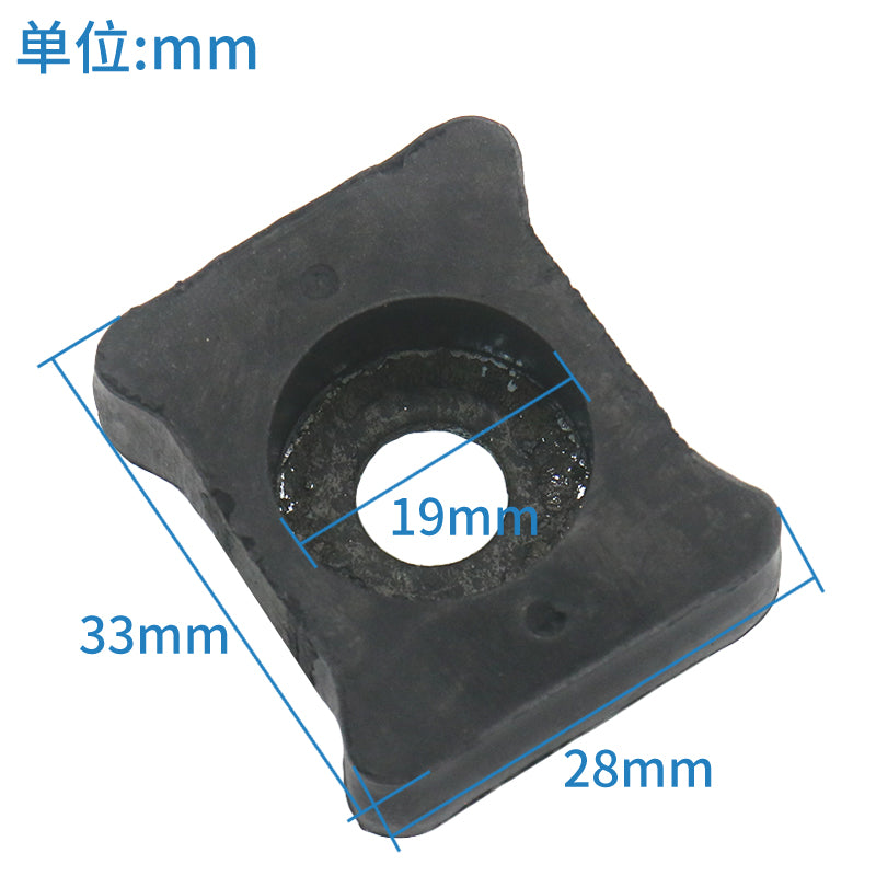 Floor hall door heavy hammer shock absorber rubber block door hammer rubber pad anti-collision block elevator accessories