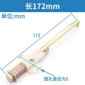 Triangular lock top rod 161 door lock removal rod